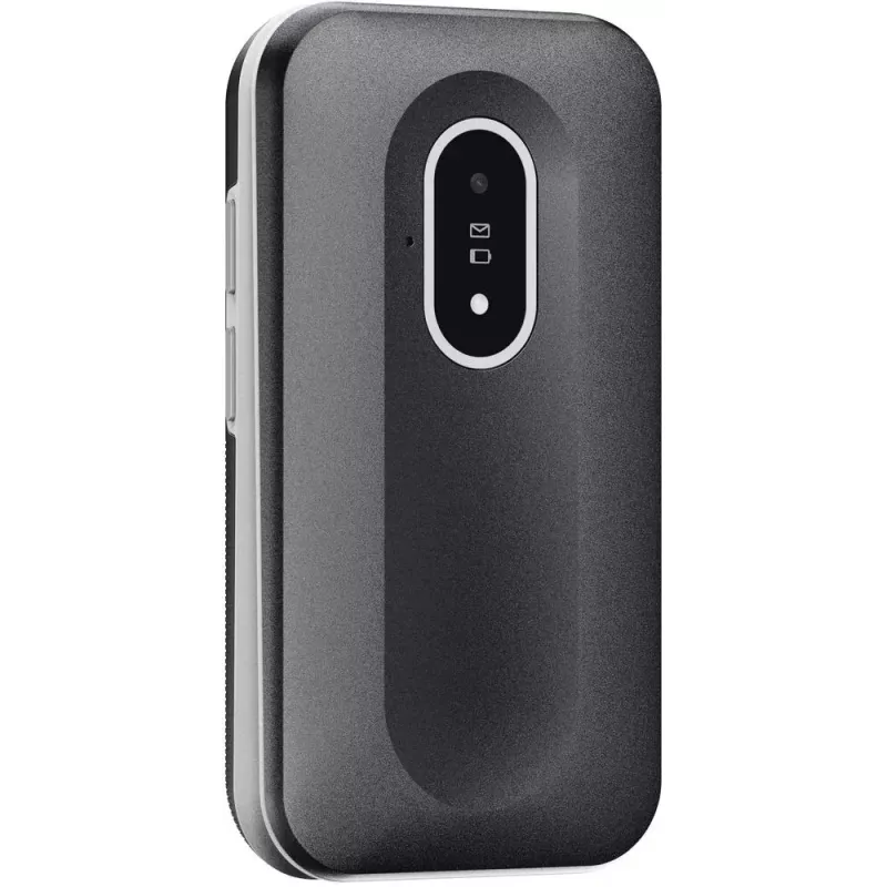 Doro Leva L20 4G telefono a conchiglia, 2,8 pollici, nero/bianco