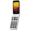 Telefono cellulare Doro Leva L20 4G, schermo 2,8 pollici, rosso-bianco