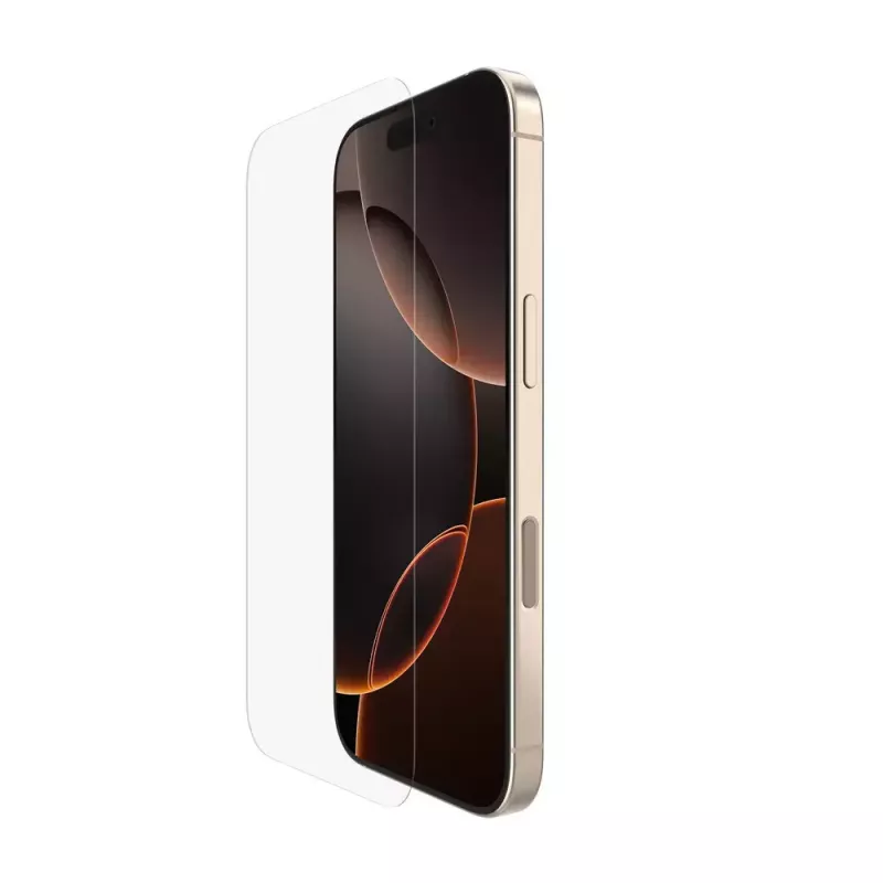 Pellicola protezione schermo Belkin OVA159HQ per iPhone 16 Pro antibatterica