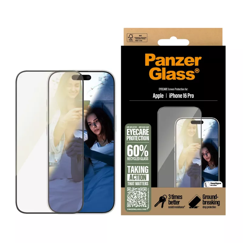 Protezione display PanzerGlass EyeCare iPhone '24 6.3