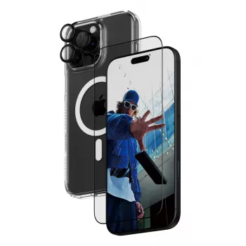 PanzerGlass ® 3-in-1 Protection Bundle iPhone 16 Pro Max