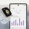 Smartwatch Fitbit Sense 2 touchscreen digitale nero
