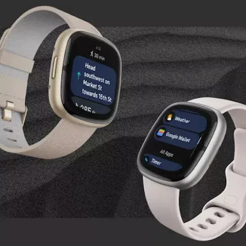 Smartwatch Fitbit Sense 2 touchscreen digitale nero