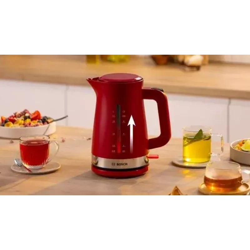Bollitore elettrico Bosch TWK4M224 1,7 L 2400 W rosso