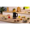 Bollitore Bosch TWK4M223 1,7 l, 2400 W, nero, senza filo, resistenza nascosta