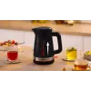 Bollitore Bosch TWK4M223 1,7 l, 2400 W, nero, senza filo, resistenza nascosta