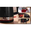 Bollitore Bosch TWK4M223 1,7 l, 2400 W, nero, senza filo, resistenza nascosta