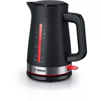 Bollitore Bosch TWK4M223 1,7 l, 2400 W, nero, senza filo, resistenza nascosta