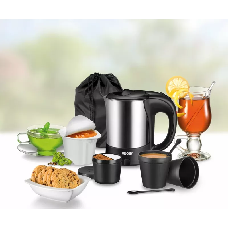 Bollitore Unold 18575 0,5 L 1000 W nero, acciaio inox