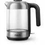 Bollitore in vetro Philips serie 5000 HD9339/80, 1,7 L, 2200 W, vetro, acciaio inox, indicatore del livello dell'acqua, senza filo