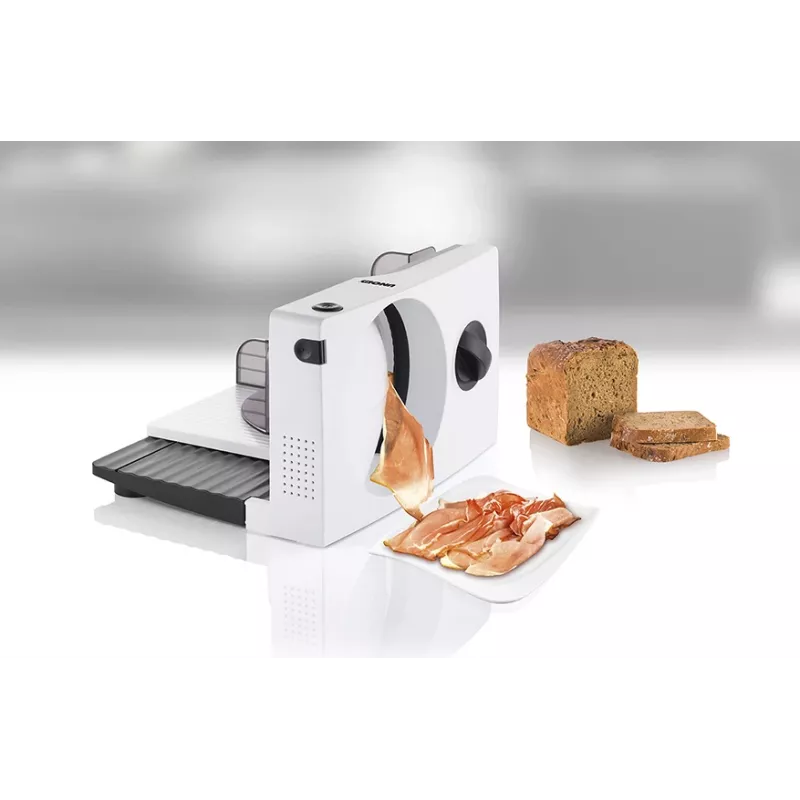 Affettatrice elettrica Unold 78860 100 W nero, bianco plastica, acciaio inox