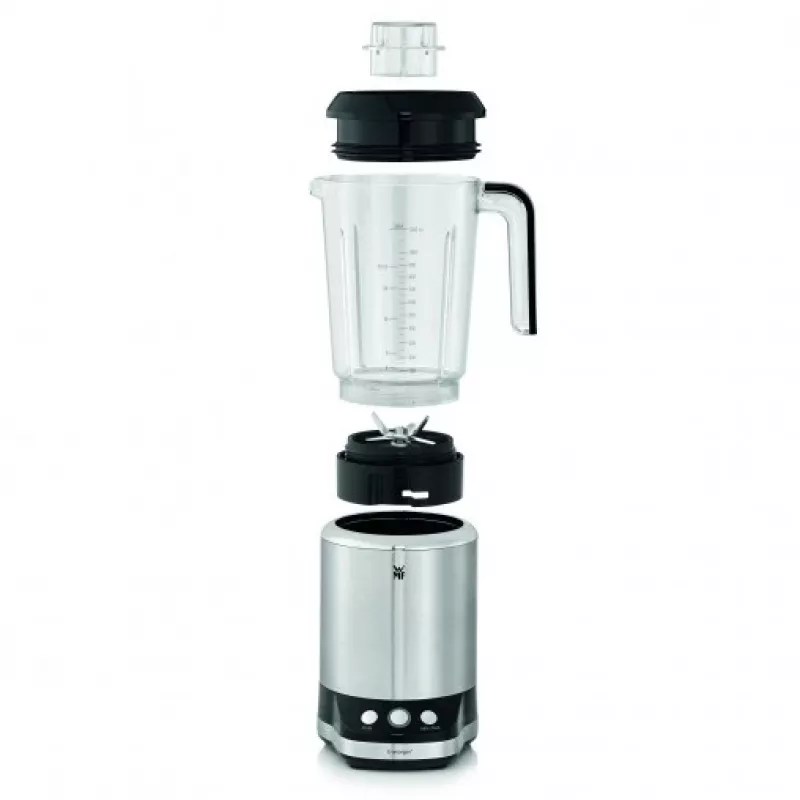 WMF Kult X 04.1652.0011 frullatore multifunzione, 1,2 l, 900 W, acciaio inox/nero