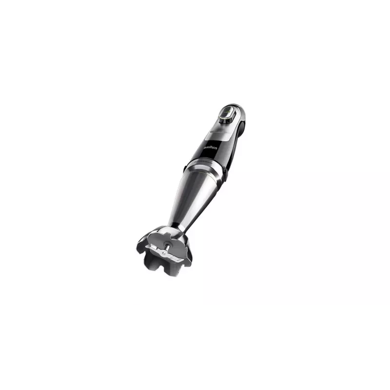 Braun MultiQuick 9 MQ 9187XLI Premium frullatore a immersione, 1200 W, nero/acciaio inox spazzolato