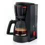 Caffettiera a filtro Bosch TKA3M133, serbatoio acqua 1,4 litri, capacità 15 tazze, nero