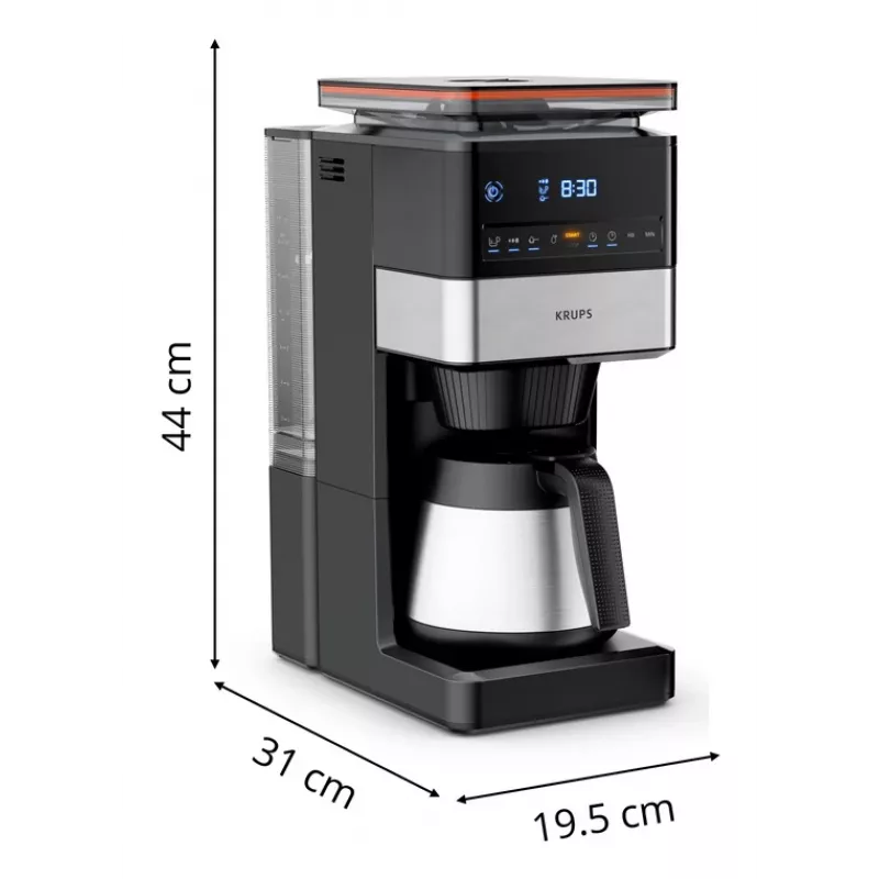 Caffettiera a filtro Krups Grind Aroma XL KT8428