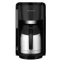 Rowenta Milano Thermo CT 3818 macchina del caffè a filtro, 10 tazze, nera/acciaio inox