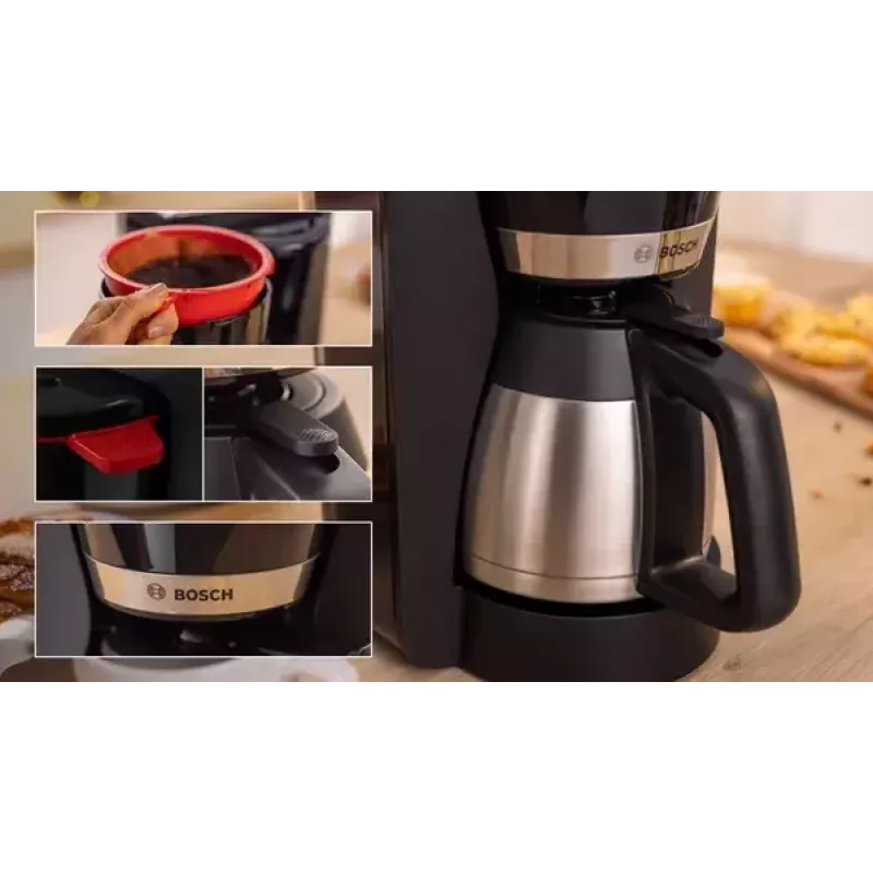 Macchina per caffè Bosch TKA5M253 caffettiera a filtro manuale 1,1 L
