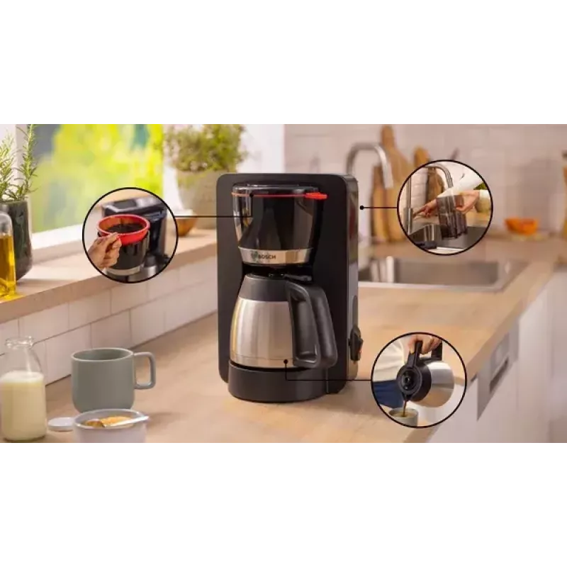 Macchina per caffè Bosch TKA5M253 caffettiera a filtro manuale 1,1 L