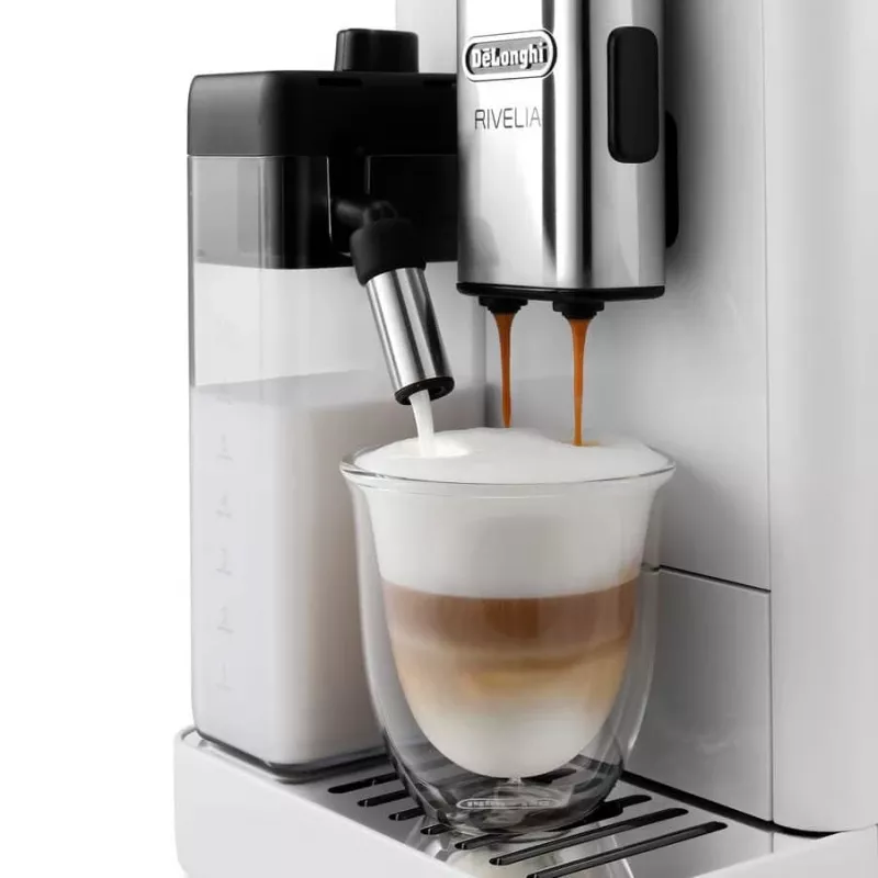 Macchina per caffè De’Longhi Rivelia EXAM440.55.W macchina per espresso automatica 1,4 l