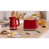 Tostapane Bosch TAT4M224 2 fette 950 W rosso acciaio inox