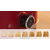 Tostapane Bosch TAT4M224 2 fette 950 W rosso acciaio inox