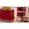 Tostapane Bosch TAT4M224 2 fette 950 W rosso acciaio inox