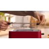 Tostapane Bosch TAT4M224 2 fette 950 W rosso acciaio inox