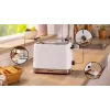 Tostapane Bosch TAT4M221 2 fette 950 W bianco acciaio inox