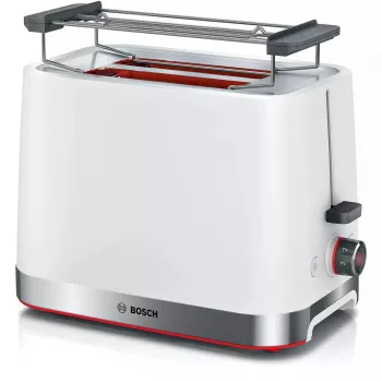 Tostapane Bosch TAT4M221 2 fette 950 W bianco acciaio inox