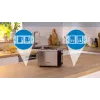 Tostapane Bosch TAT6M420 2 fette 970 W acciaio inox