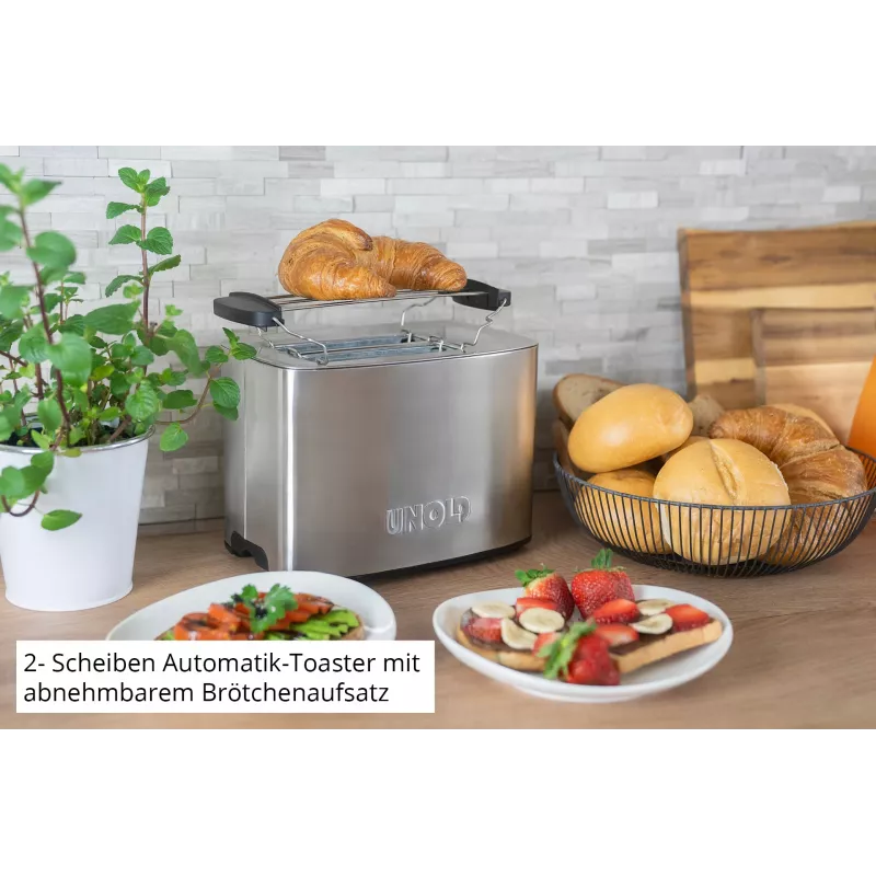 Tostapane Unold Esge 38216, tostapane 2 fette con controllo di doratura regolabile