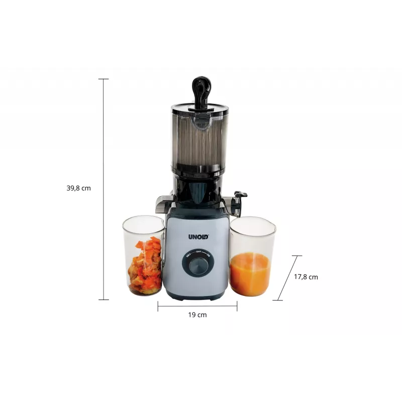 Estrattore di succo Unold 78275 SLOW JUICER Sam 300 W Charcoal