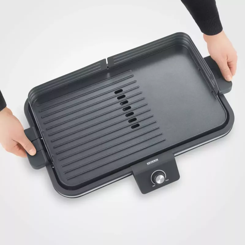 Grill a contatto Severin PG 8564 2300 W nero acciaio inox