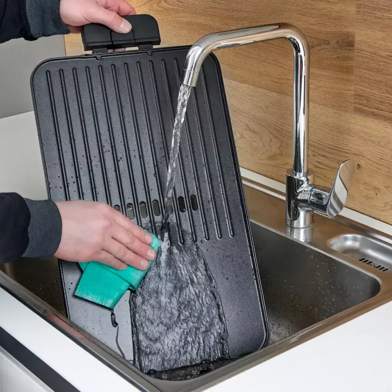 Grill a contatto Severin PG 8564 2300 W nero acciaio inox