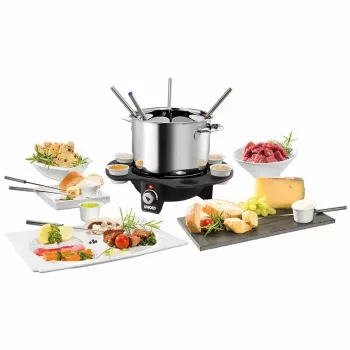 Fonduta elettrica Unold 48645 1,5L 8 persone nero argento