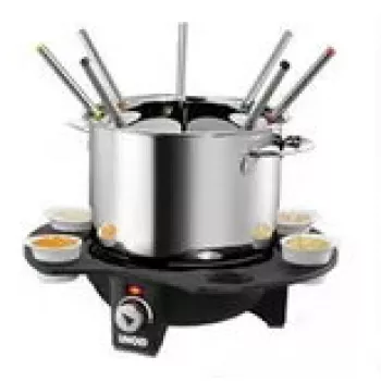 Fonduta elettrica Unold 48645 1,5L 8 persone nero argento
