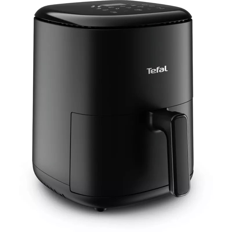 Friggitrice ad aria calda Tefal Easy Fry EY145810 — capacità 3 L, 1300 W, controllo touch, display LCD, nero