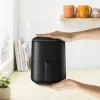 Friggitrice ad aria calda Tefal Easy Fry EY145810 — capacità 3 L, 1300 W, controllo touch, display LCD, nero