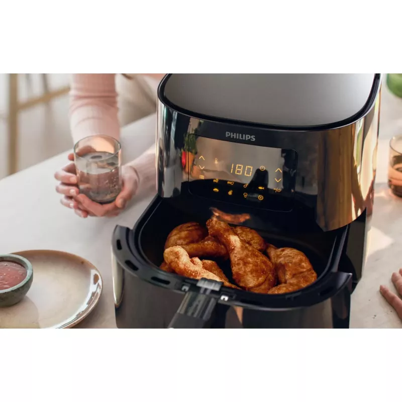 Philips serie 3000 HD9270/70 Airfryer XL, friggitrice ad aria calda, 6,2 L, 1,2 kg, Rapid Air, 200 °C, 5 persone
