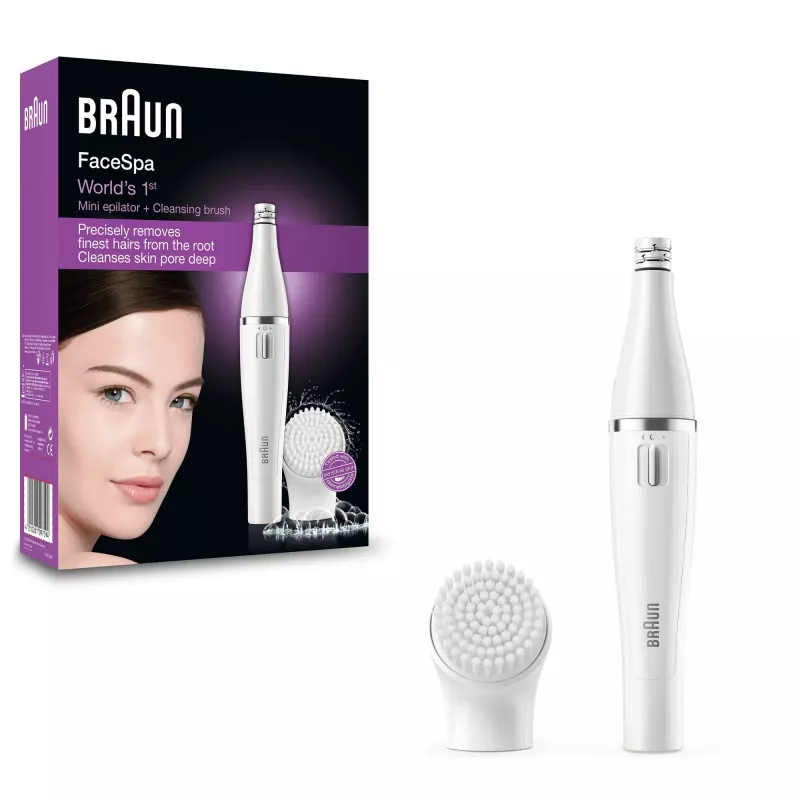 Epilatore Braun Face 810+ bianco