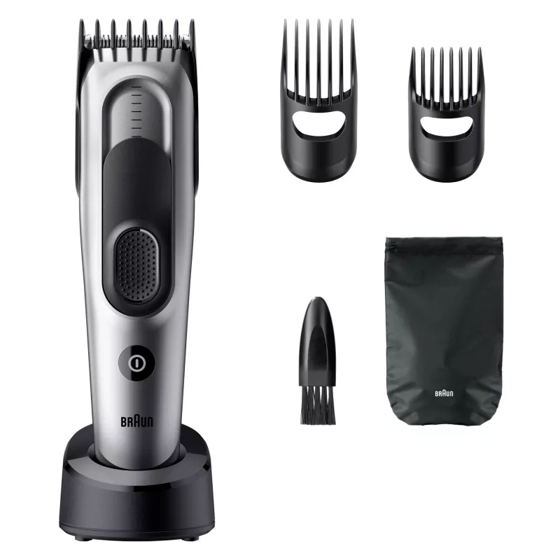 Rifinitore/tagliacapelli Braun HC7590 nero, argento 17 nichel-metallo idruro (NiMH)