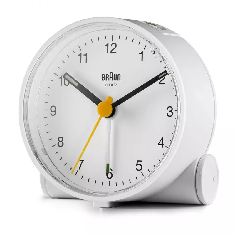 Sveglia al quarzo Braun BC01W bianco