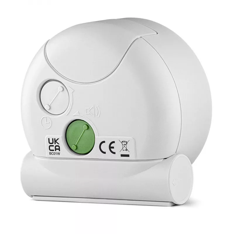 Sveglia al quarzo Braun BC01W bianco