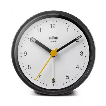Sveglia al quarzo Braun BC12BW nero, bianco