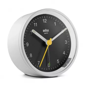 Sveglia al quarzo Braun BC12WB nero, bianco