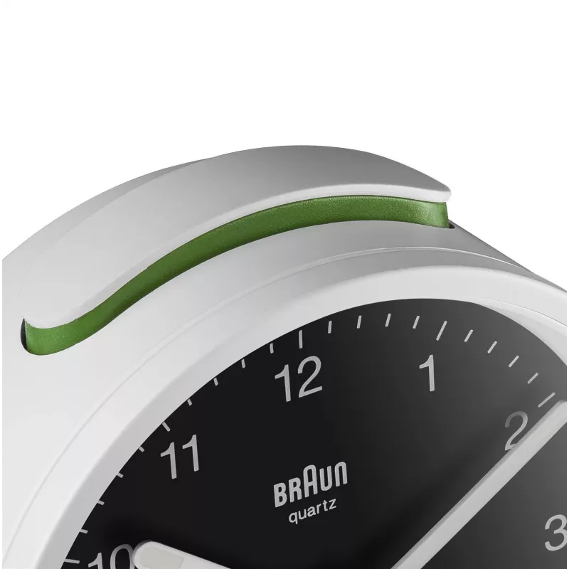 Sveglia al quarzo Braun BC12WB nero, bianco