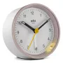 Sveglia al quarzo Braun BC12 rosa, bianco