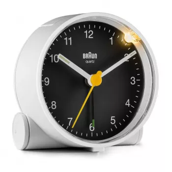 Sveglia al quarzo Braun BC01WB nero, bianco