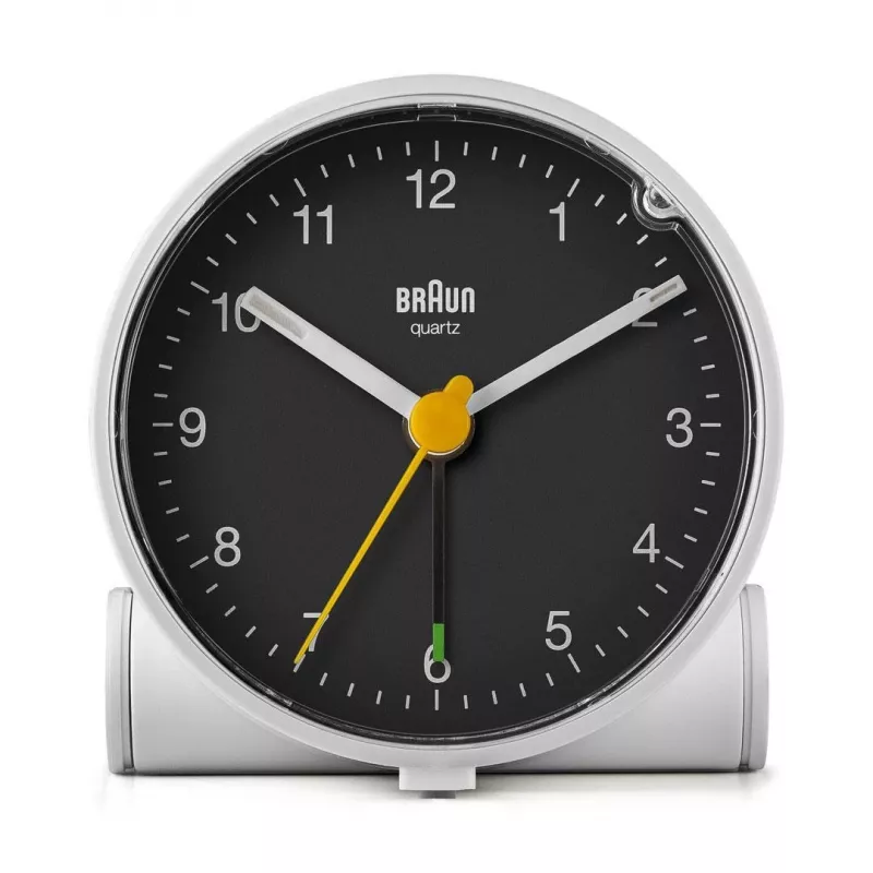 Sveglia al quarzo Braun BC01WB nero, bianco