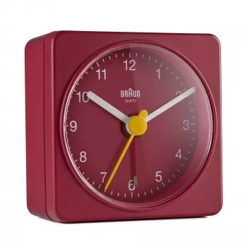 Sveglia Braun BC02R orologio al quarzo rosso
